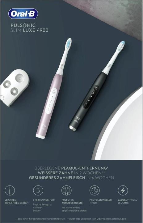 Image du produit Oral-B Pulsonic Slim Luxe 4900 (Brosse à dents sonique)