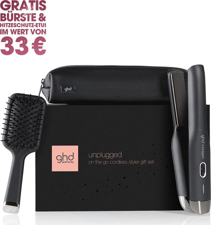 Produktbild ghd Core Set Unplugged (Styler, Mini Paddle Brush & Case) (Haarpflege set)