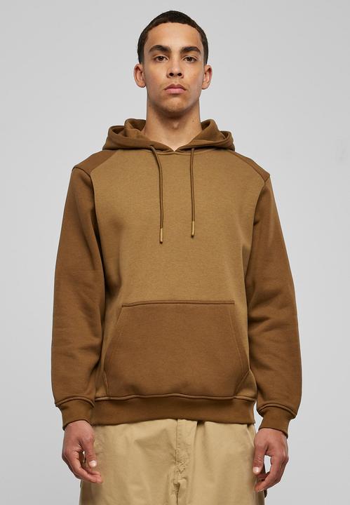 Actual product image Urban Classics 2-Tone Fake Raglan Hoody (XL)