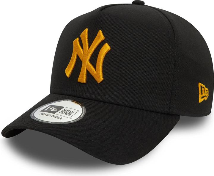 New Era E-Frame Snapback Cap - New York Yankees Schwarz (One Size)