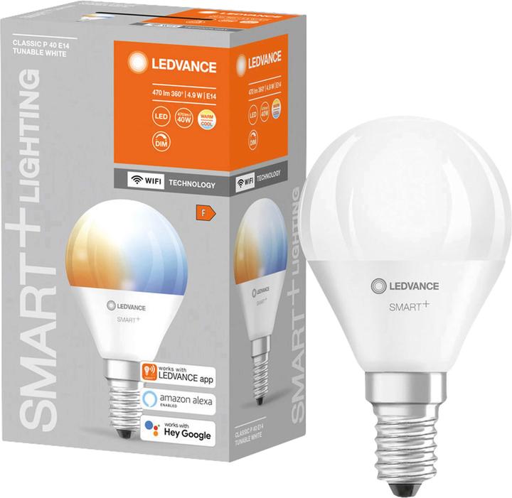 Immagine prodotto Ledvance Classico P (E14, 5 W, 470 lm, 1 x, F)