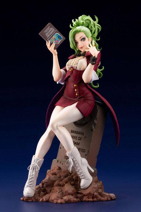 Actual product image Kotobukiya Beetlejuice "Beetlejuice - Red Tuxedo Limited Version" Bishoujo Statue
