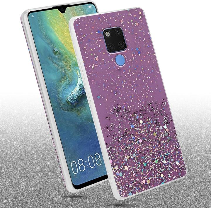 Produktbild Cadorabo TPU Cover funkelnder Glitter (Huawei Mate 20)