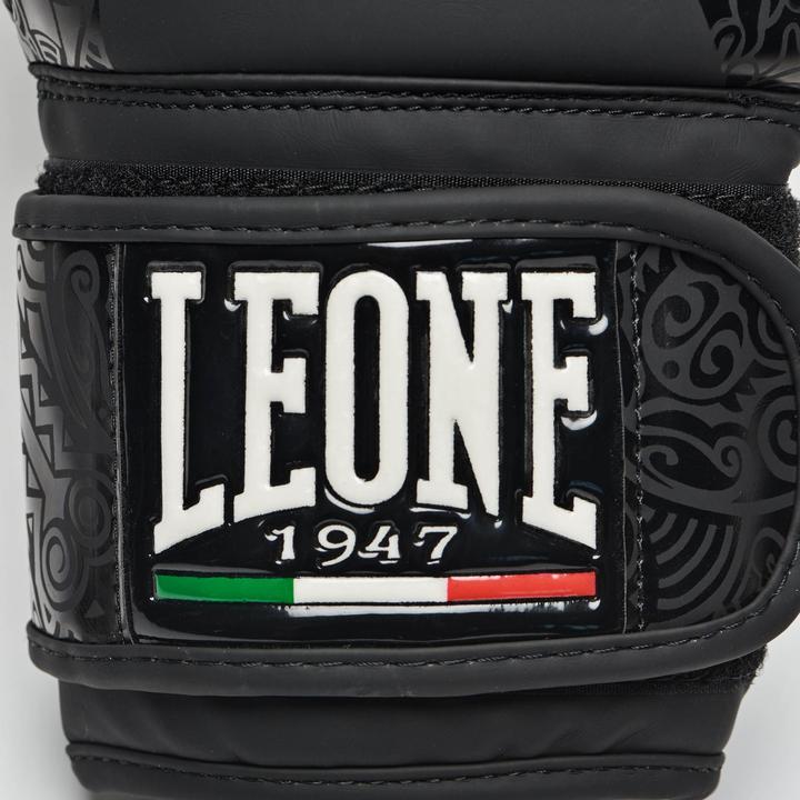Produktbild Leone Boxhandschuhe Maori Schwarz GN070 (10 OZ)