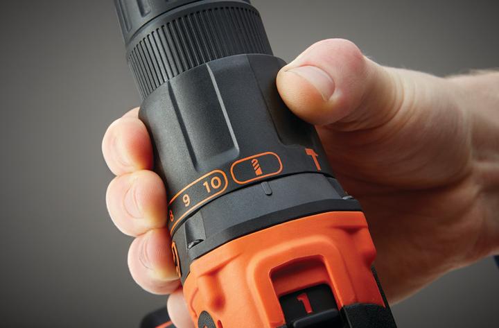 Actual product image Black & Decker Battery drill set (Rechargeable battery operated)
