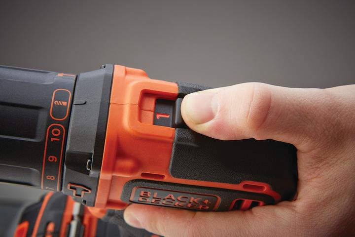 Actual product image Black & Decker Battery drill set (Rechargeable battery operated)