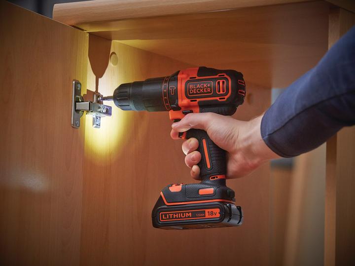 Actual product image Black & Decker Battery drill set (Rechargeable battery operated)