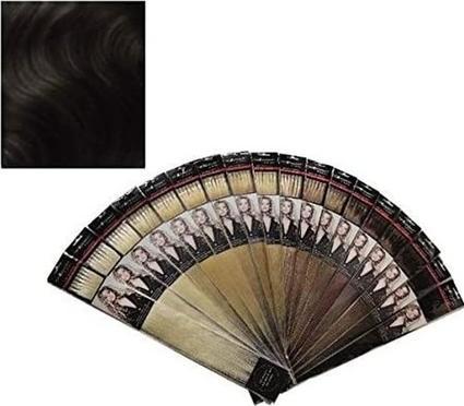 Balmain HairXpression Human Hair 25-Pieces 50cm Length Number 1 Black 0.19kg (1B Black, 50 cm)