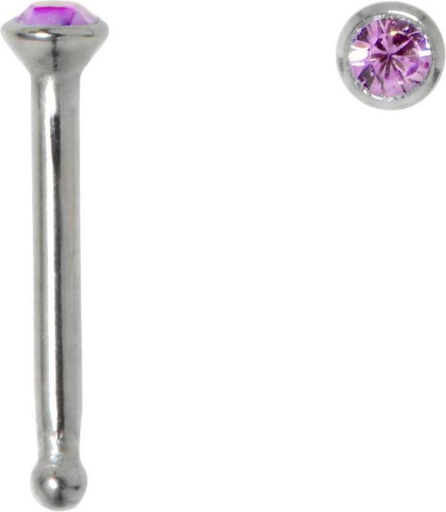 Actual product image Bijouteria Nose piercing (Stainless steel, Crystal)