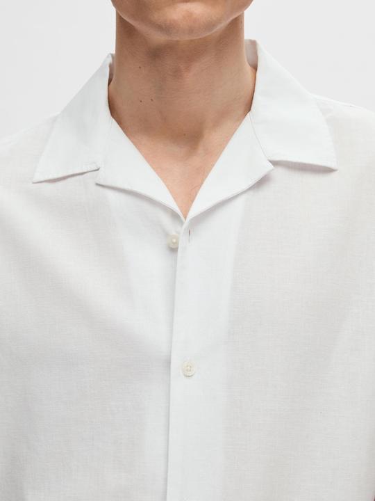 Actual product image Slhrelaxnew-Linen Shirt Ss Resort (XXL)