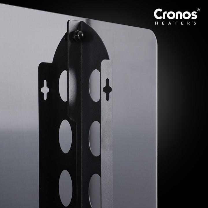 Actual product image Cronos Promiennik podczerwieni Synthelith CRG-720TWP 720W szklany czarny z WiFi i pilotem (720 W)