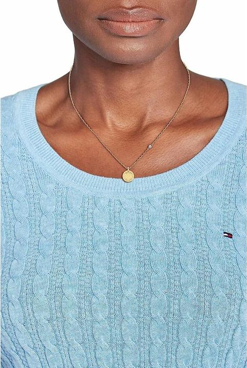 Actual product image Tommy Hilfiger Ladies' necklace 22 cm (Stainless steel)
