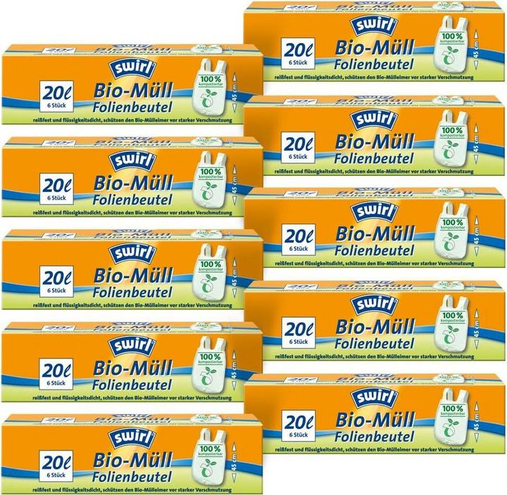 Immagine prodotto Swirl Rifiuti organici (6 x, 20 l)
