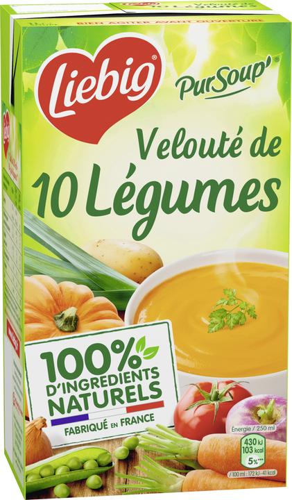 Produktbild Liebig Suppen 10 Gemüse Suppe 1l (1000 ml)