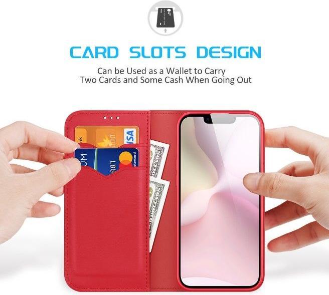 Produktbild Dux Ducis Hivo Series Leder Bookcover Hülle (Apple iPhone 16e)