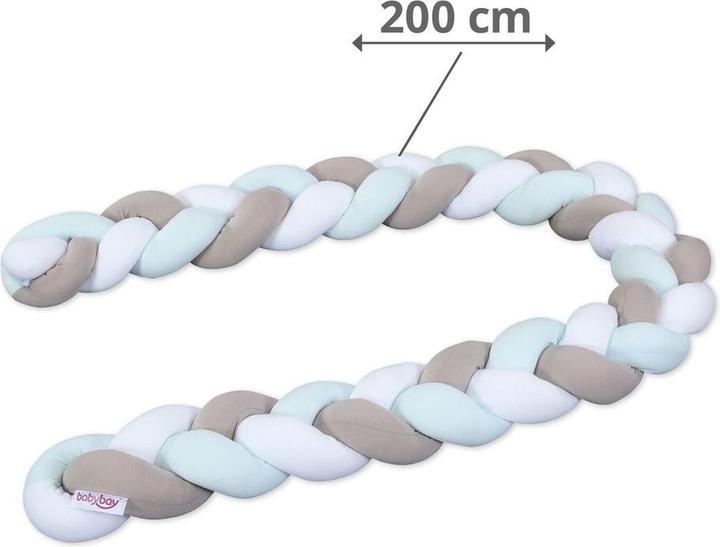 Image du produit Tobi Serpent à nid tressé grand blanc/beige/aqua