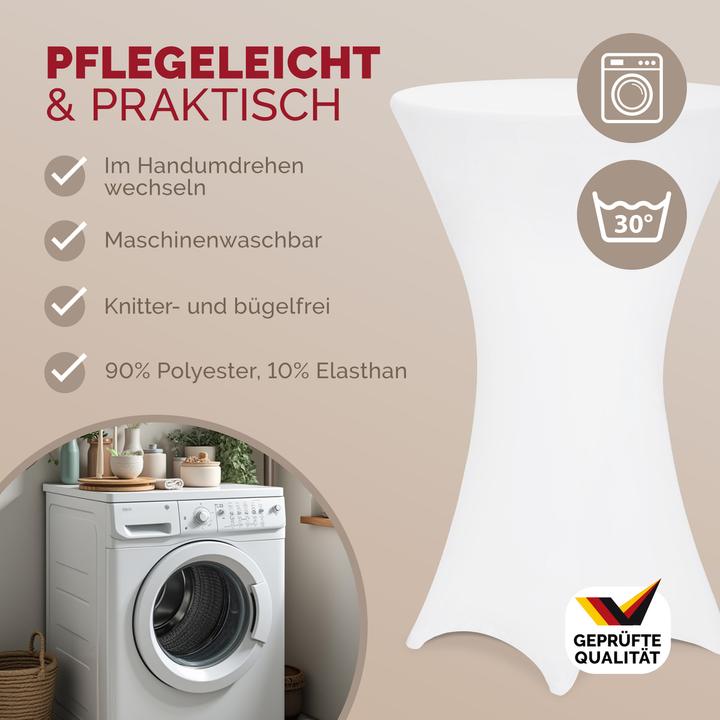Produktbild Detex Stehtisch Hussen 5er Set