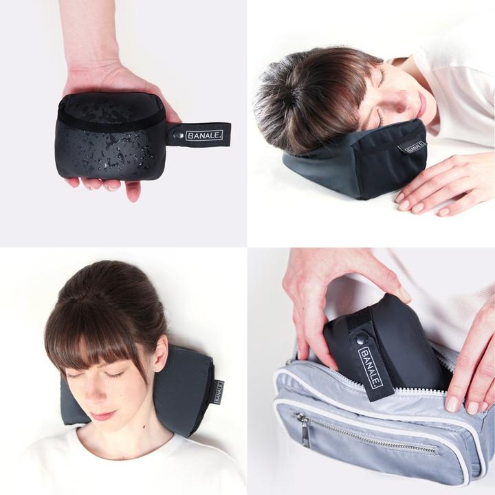 Produktbild Banale Mini Nackenkissen Dark Grey (Kopf- & Nackenkissen)