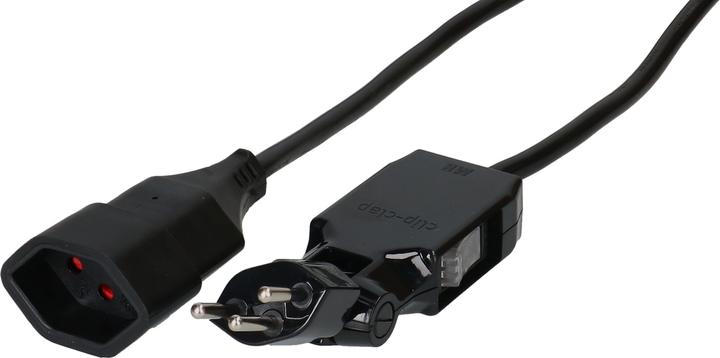 Image du produit Max Hauri Rallonge 5 m T13 - T12 clip-clap, noir (5 m, Type 13)