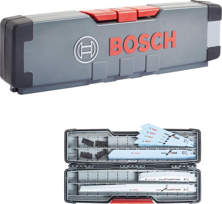 Actual product image Bosch Professional Zubehör reciprocating saw blades set 16 pcs demolition W/M inToughBox