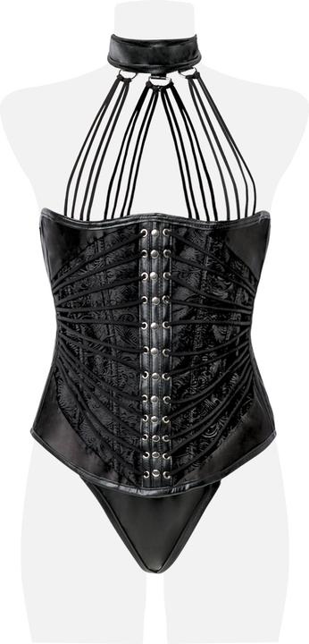 Immagine prodotto Grey Velvet Sottobusto Corsage 3XL Nero (3XL)