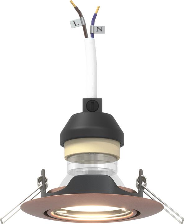 Produktbild VidaXL Lampen Kupfer Kupfer und Kunststoff Klein Einbauleuchten Rund