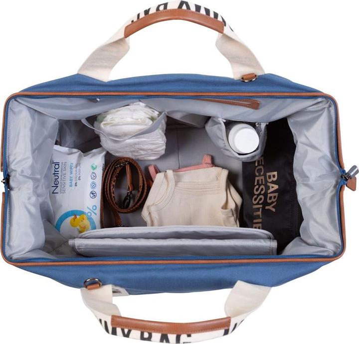 Actual product image Childhome Mommy Bag Signature canvas