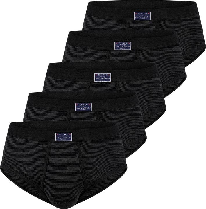 Produktbild ESGE 5er Pack - Feinripp Jeans Slip mit Eingriff (L, 5er Pack)