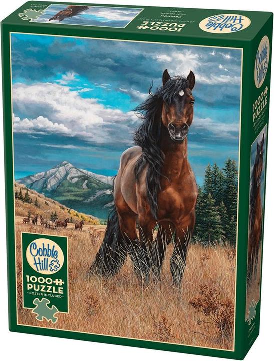 Image du produit Cobble Hill Cheval sauvage en liberté 1000 pièces (1000 pièces)