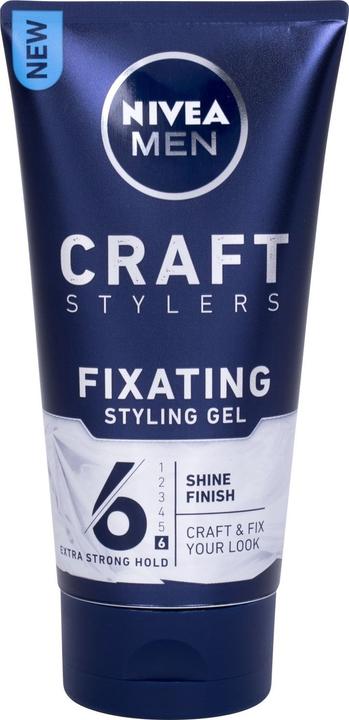 NIVEA Styling AC gel for hair shine Men (Fixating Styling Gel) 150 ml (Haargel, 150 ml)
