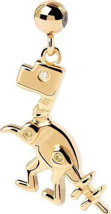 Image du produit Pd Paola PDPAOLA - HravÃ½ pozlacenÃ½ pÅ™ÃvÄ'sek se zirkony DINO Charms CH01-017-U
