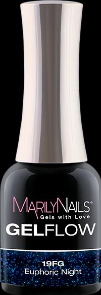 Produktbild Marily Nails GELFLOW – 19FG Euphoric Night (Euphoric Night, UV-Gel Lack)