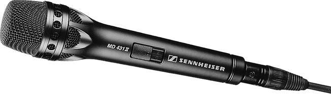 Immagine prodotto Sennheiser MD 431-II Microfono da palco/Performance