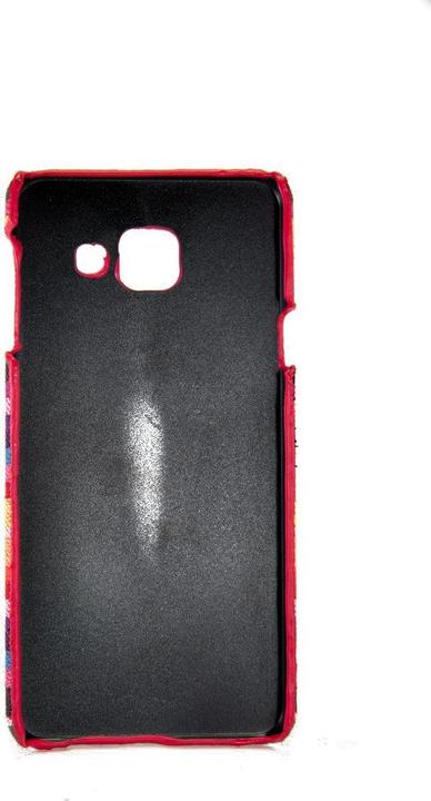 Produktbild König Design Handyhülle aus Stoff Case für Samsung Galaxy A3 2016 Cover Etuis Bumper Bunt (Samsung Galaxy A3 (2016))