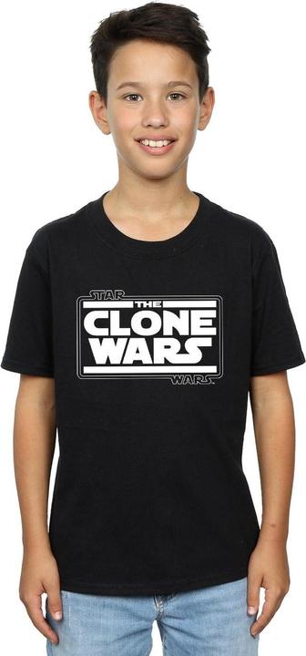 Produktbild Star Wars Clone Wars Logo TShirt Jungen (140, 146)