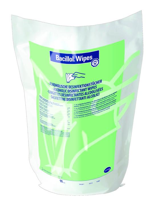 Actual product image IVF Hartmann Wipes alcohol-based rapid disinfectant wipes (498.67 ml)