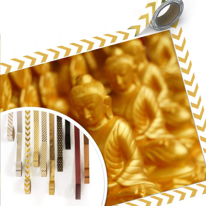 Image du produit Trenddeko Bouddha d'or (140 x 90 cm)