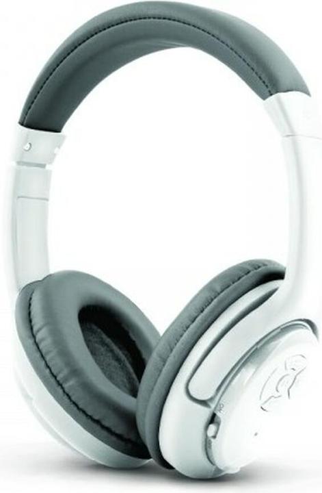 Produktbild ESP eranza Libero Headset Head-band Bluetooth Grey, White (keine Geräuschunterdrückung, 10 h, Kabellos)