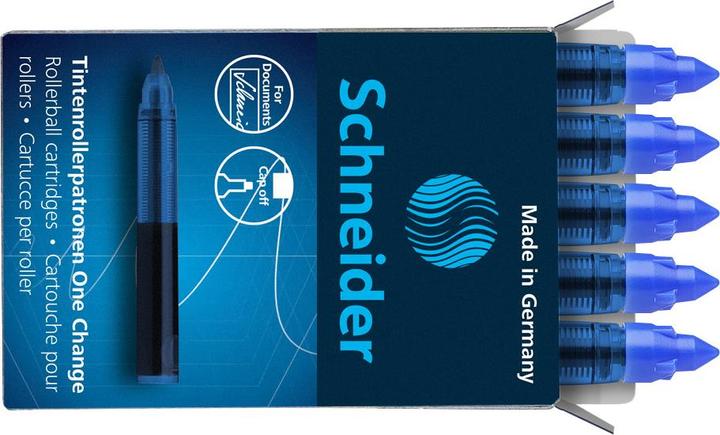 Immagine prodotto Schneider Cartuccia a rulli (Calamaio, Blu, 0.60 mm)
