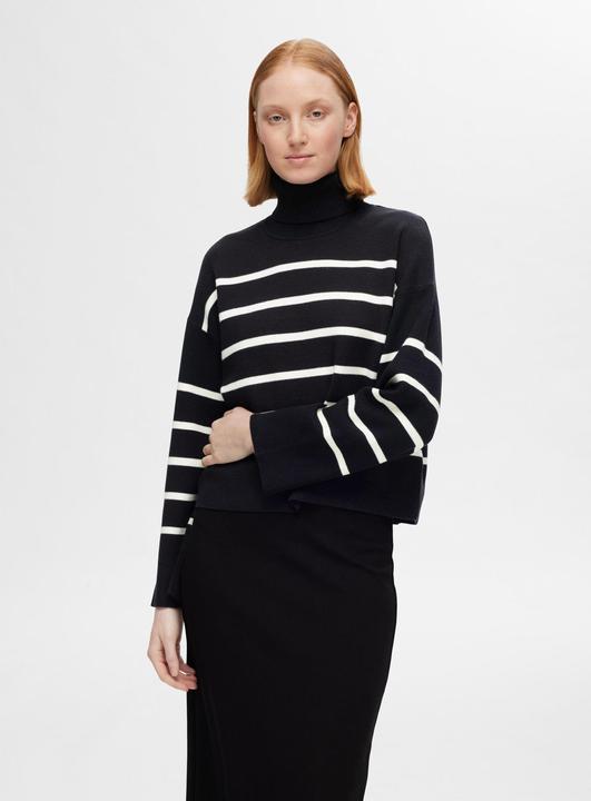 Produktbild Selected Femme Slfkamma Ls Knit Roll Neck Noos (L)