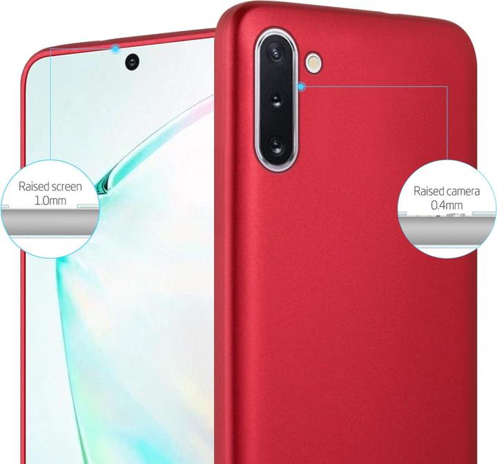 Productafbeelding Cadorabo TPU Matte Metallic hoes (Samsung Galaxy Note 10)