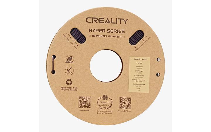 Image du produit Creality Filament (Carbone, PLA, 1.75 mm, 1000 g, Violet)