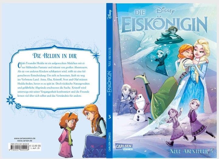 Produktbild Disney Die Eiskönigin - Neue Abenteuer: Die Heldin in dir (Joe Caramagna, Deutsch)