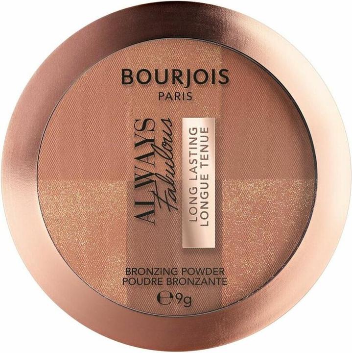 Bourjois Always Fabulous Bronzing Powder Bronzer F (002 Dark, Bronzer, 9 g)