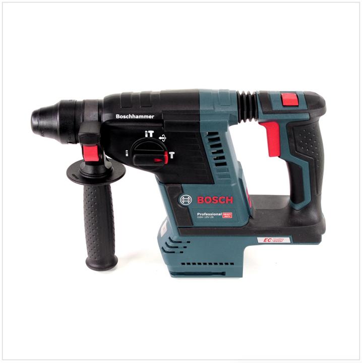 Actual product image Bosch Professional Bosch GBH 18 V-26 Professional SDS-plus Cordless Rotary Hammer + Carry Case L-Boxx + Cordless Dust E (Rechargeable battery operated)