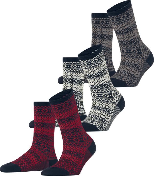 Esprit Sami Pattern 3-Pack Damen (3er Pack, 36 - 41)