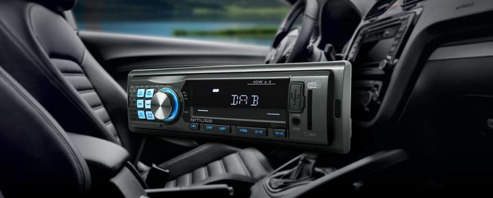 Image du produit Muse M-198 DAB Radio de voiture avec Bluetooth | (DAB+ DAB, FM, PLL)
