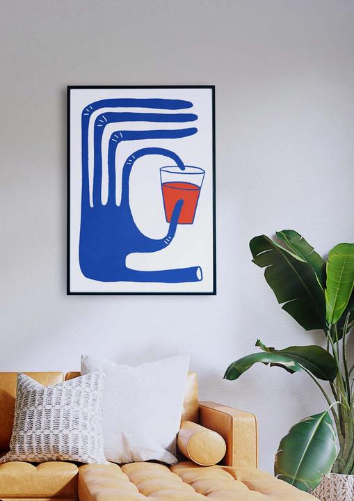 Produktbild Plakativ Glas Poster A2 (59.4 x 42 cm)