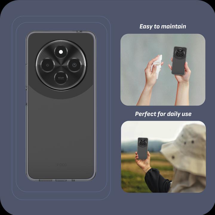 Actual product image Cazy Soft TPU Schutzhülle (Xiaomi Poco C75)