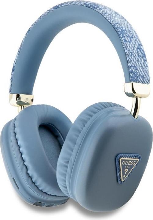 Actual product image Guess Headphones Bluetooth 4G Triangle Logo blue